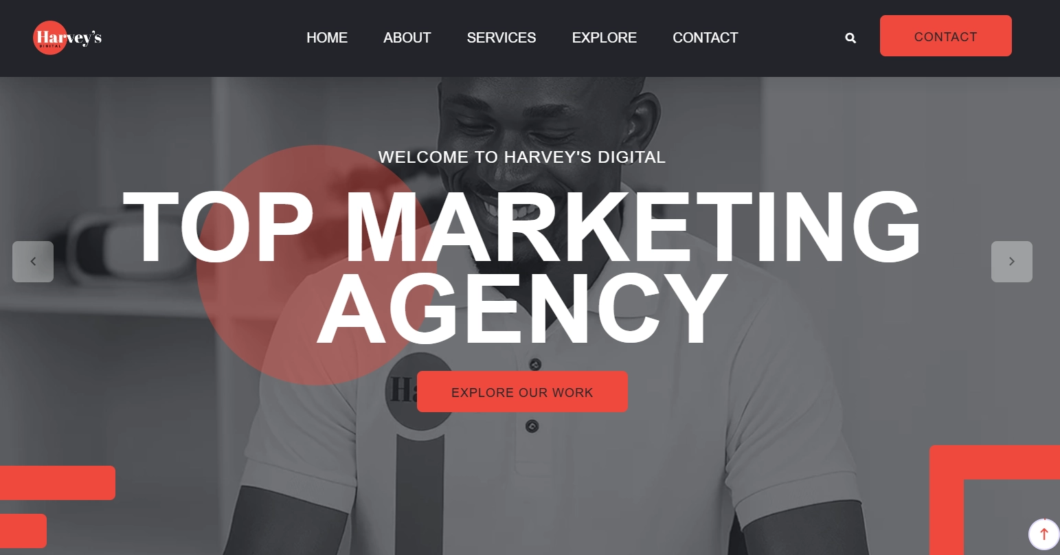 Harvey’s Digital – Website Design & Development